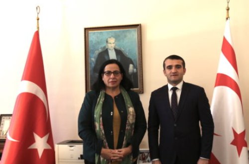Əhməd Şahidov Şimali Kipr Türk Cümhuriyyətinin Londondakı səfirliyini ziyarət edib
