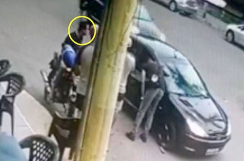 Polis zabiti dostunu güllələdi, sonra intihar etdi - VİDEO