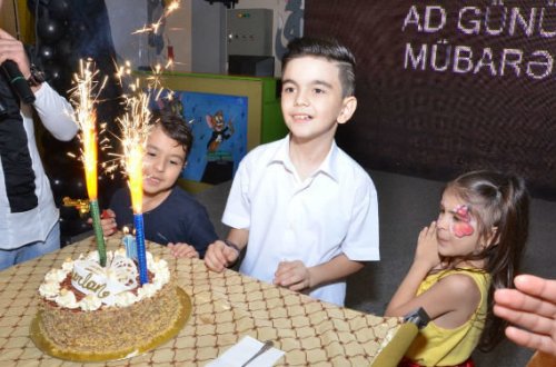 Anar Nağılbazın oğlunun ad gününə yalnız o gəldi — FOTOLAR