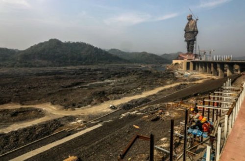 Dünyanın ən hündür heykəlinin açılışı oldu – Fotolar