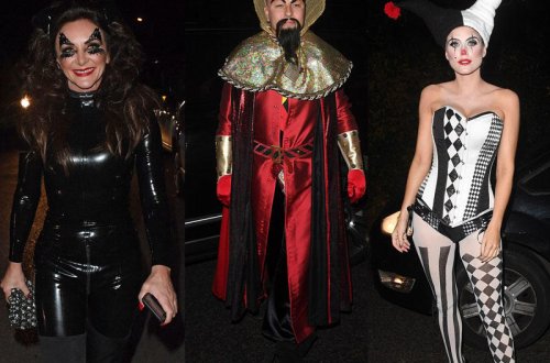 Şou ulduzları qorxu gecəsinə qatıldılar - FOTO