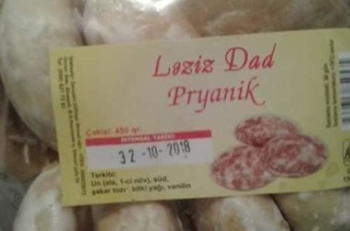 Bakıda marketdə ŞOK FIRILDAQ: satılan bu ərzaq oktyabrın 32-i istehsal olunub