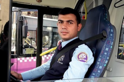 O, 30 sərnişini xilas edib - Bakıdakı ən gənc sürücünün hekayəsi - FOTO