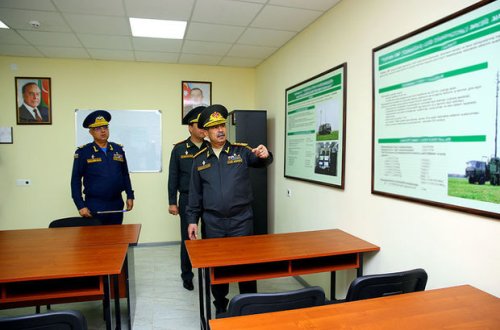 Zakir Həsənov yeni idarəetmə və texniki-nəzarət mərkəzinin açılışında - FOTO