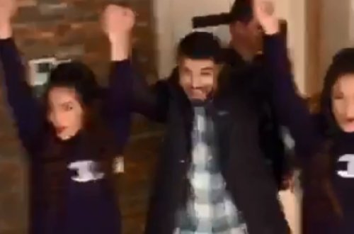 Namiq Qaraçuxurlu ad gününü belə qarşıladı - Video