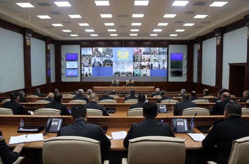 Zakir Həsənov xidməti müşavirə keçirdi