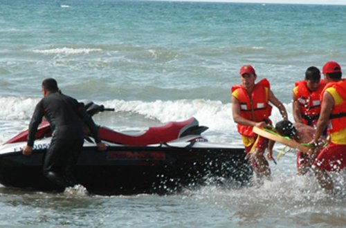 Xəzərdə təhlükə qarşısında qalan balıqçılar xilas edildi