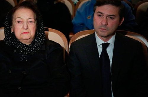 Amaliya Pənahovanın diplomat oğlunun vida mərasimindəki nitqi - FOTO