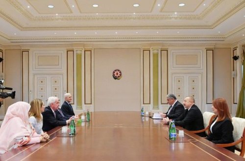 İlham Əliyev Kreyq Ridini qəbul edib - YENİLƏNİB