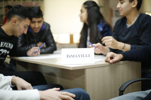 “İrəli” İctimai Birliyinin keçirdiyi intellektual yarışların Dağlıq Şirvan və Şəki- Zaqatala iqtisadi rayonu üzrə qalibləri müəyyənləşib - FOTO