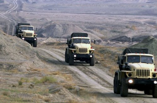 Naxçıvan qarnizonu həyəcan siqnalı ilə qaldırılıb - FOTO/VİDEO