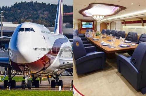 Ərdoğan yarım milyard dollarlıq ikimərtəbəli təyyarəsi ilə ilk dəfə uçdu – Foto