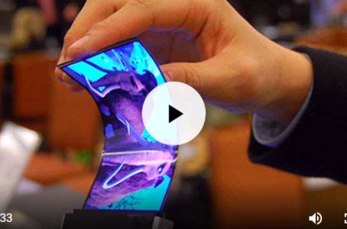 Dünyanın ilk əyilə bilən mobil telefonunun qiyməti açıqlandı ( FOTO+VİDEO )