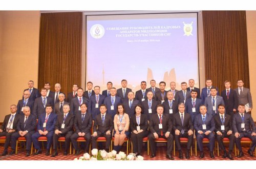 Bakıda MDB daxili işlər orqanlarının iclası keçirilir - FOTO