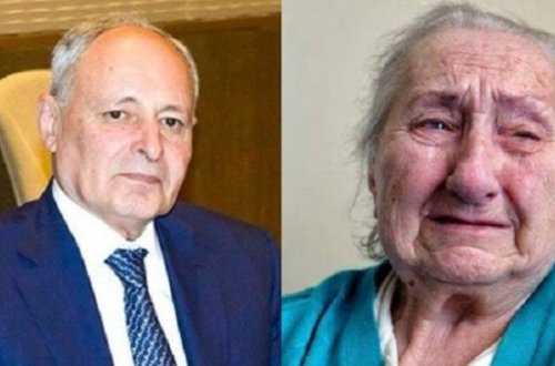 Oqtay Şirəliyevin xalası qızı qocalar evinə yerləşdirilib - FOTOLAR