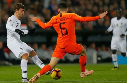 Hollandiya Fransaya “futbol dərsi” keçdi - VİDEO