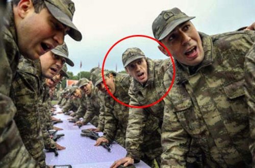 Azərbaycanlı atlet Türkiyədə əsgər andı içdi