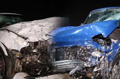 Bakıda zəncirvari qəza - FOTO/VİDEO