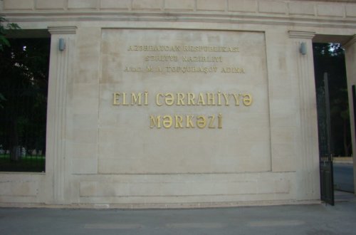 Topçubaşov adına Elmi Cərrahiyyə Mərkəzində rəzalətin TƏFƏRRÜATI