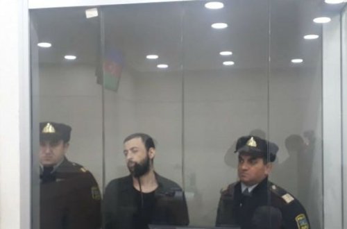 Erməni diversant Gəncədə məhkəmə qarşısında - VİDEO + YENİLƏNİB