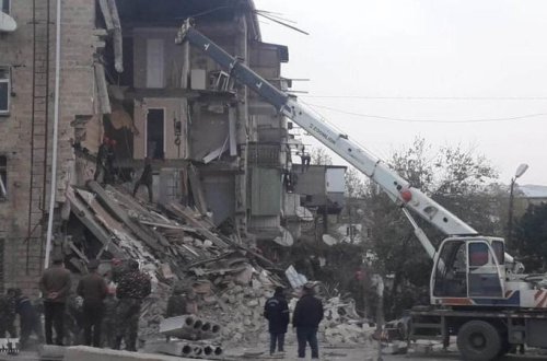 Gəncədəki partlayışla bağlı 2 maddə ilə cinayət işi başlandı