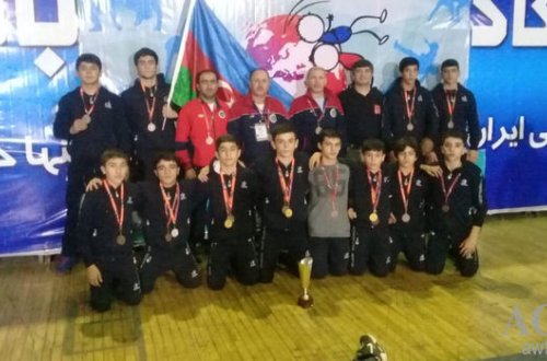 Millimiz İranda erməniləri məğlub etdi və medal qazandı - FOTO