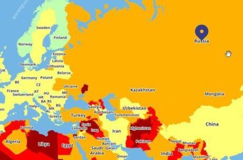 Azərbaycan 2019-cu ilin riskli səyahət xəritəsində