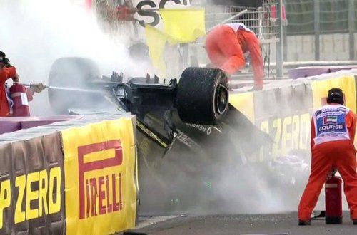 Formula 1 üzrə mövsümün son yarışı nəfəs kəsdi - Pilotlardan biri az qala öləcəkdi - FOTO