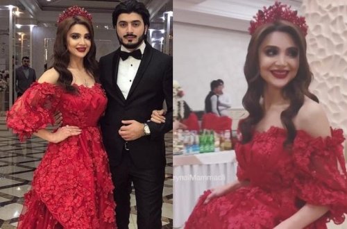 Murad və Ülviyyənin xına mərasimindən görüntülər - Video+Foto