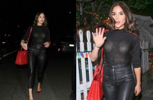 Kameraların işığı modeli pis vəziyyətə qoydu - Fotolar