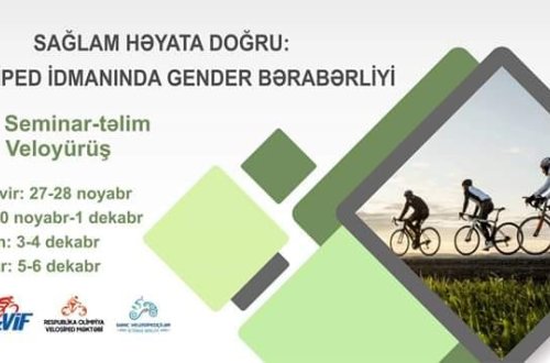 Velosiped idmanında gender bərabərliyi..