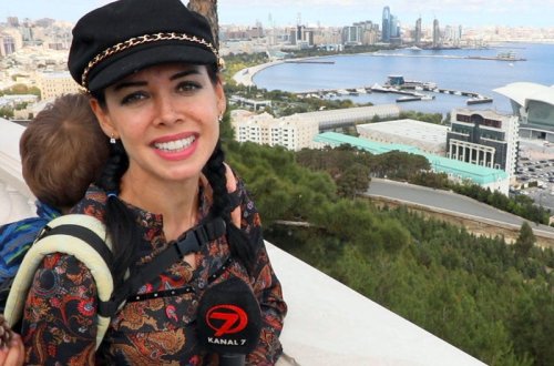 Dünyanı gəzən Bakıya gəldi - VİDEO