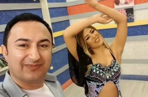 Azərbaycan efirində növbəti biabırçılıq: Ətəyini qaldırıb... - VİDEO