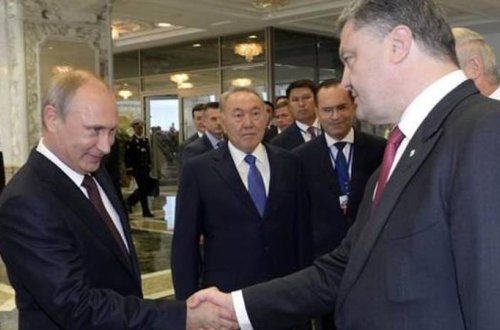 Putin Poroşenkonun zənginə CAVAB VERMƏDİ