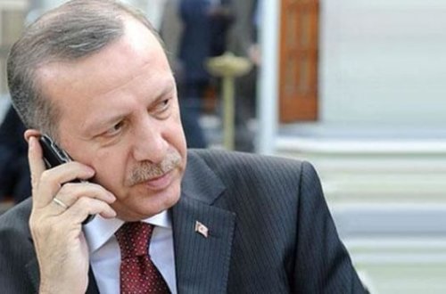 Ərdoğan Putin və Poroşenko ilə telefon söhbəti edib