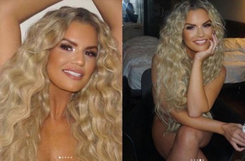 Sinə və ombasını böyüdən müğənni soyundu - Fotolar