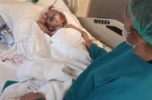 Mələk ölümlə mübarizə aparır -SON GÖRÜNTÜLƏRİ (VİDEO)