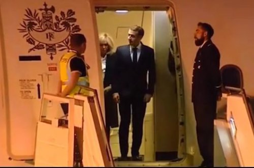 Makronu Argentinada heç kim qarşılamadı - VİDEO