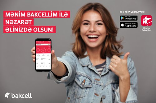 “Mənim Bakcellim” mobil applikasiyasında yenilik: “Bakcell”dən onlayn çat