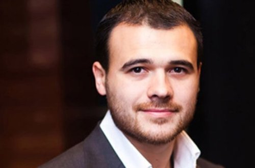 Emin Leyla Əliyevaya TƏŞƏKKÜR ETDİ - FOTOLAR