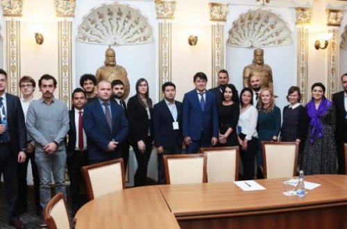 Diasporla İş üzrə Dövlət Komitəsində Avropa ölkələrinin gəncləri ilə görüş keçirilib