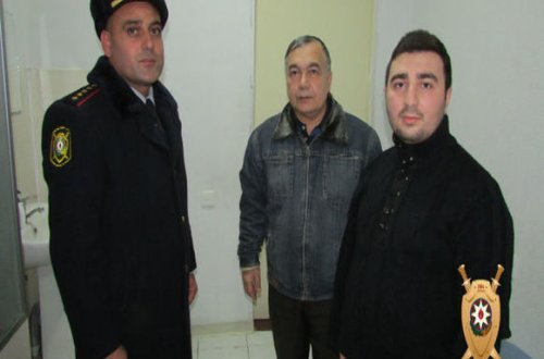 Bakıda polis gənc ailəni ölümdən qurtardı - FOTO