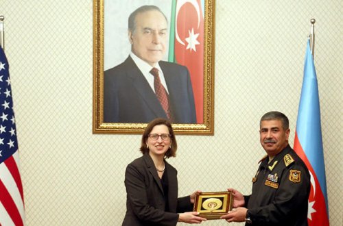 Zakir Həsənov: “Azərbaycan ABŞ-la hərbi əməkdaşlığı genişləndirəcək” - FOTO