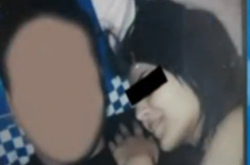 Saçı qırxılan gəli̇ni̇n xəyanət görüntüləri̇ yayıldı – VIDEO