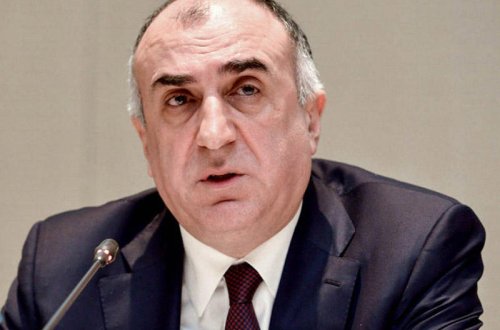 Elmar Məmmədyarov danışıqlara başladı - ATƏT Minsk qrupunun həmsədrləri ilə
