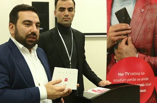 “Nar” yeni innovativ məhsullarını təqdim etdi