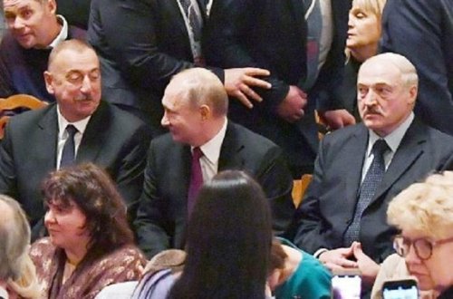 İlham Əliyev və Putin “Şelkunçik” baletini izlədilər - FOTO