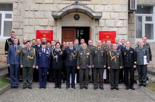 Azərbaycanda xarici dövlətlərin hərbi attaşeləri ilə toplantı keçirilib