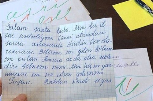 “Şaxta baba, atamdan sonra anamı da itirdim…” - 11 yaşlı uşaq hər kəsi ağlatdı