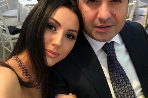 Safura Əliyeva həyat yoldaşı ilə toyda - FOTO